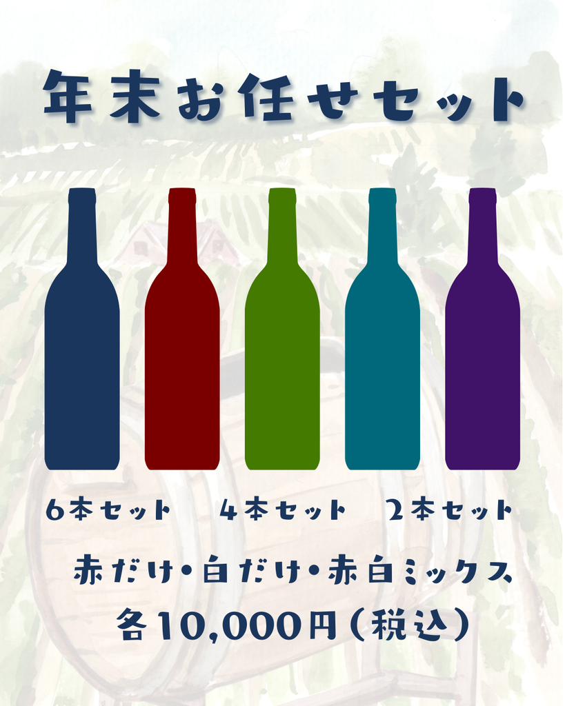 【年末限定】レクール完全おまかせセット〈赤／白／ミックス〉