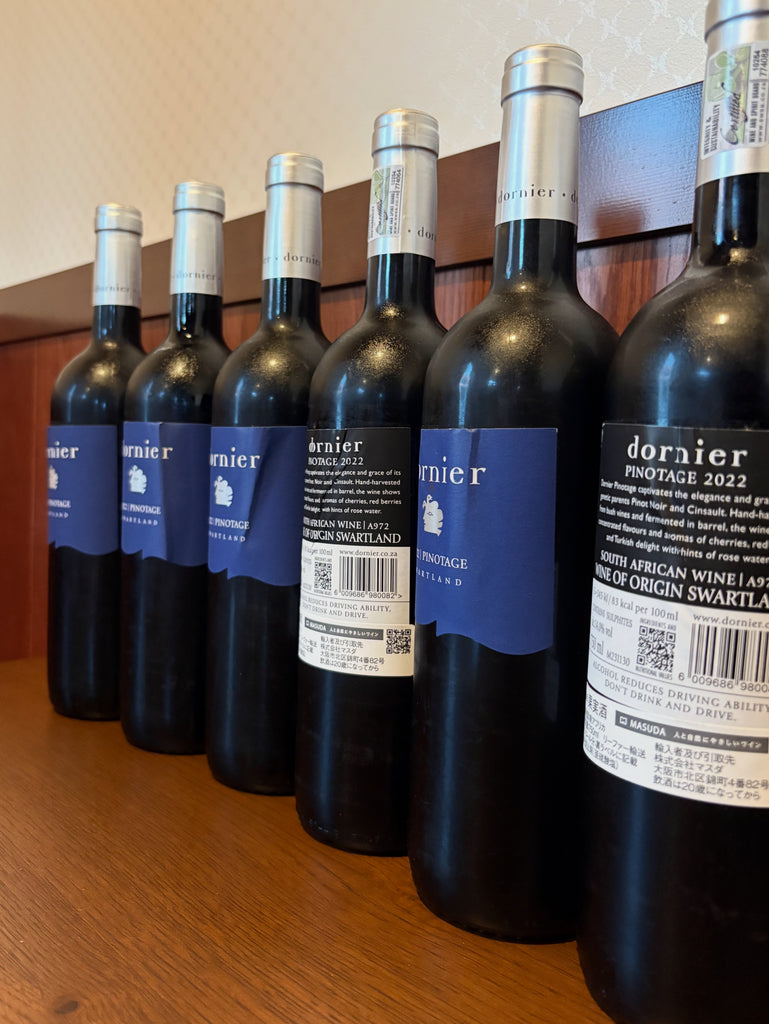 ラベル不良　ドルニエ・ピノタージュ　Dornier Pinotage